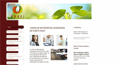 Desktop Screenshot of naturopatasunalipr.com